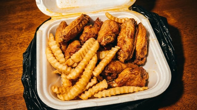 6Pc Wings Combo.
